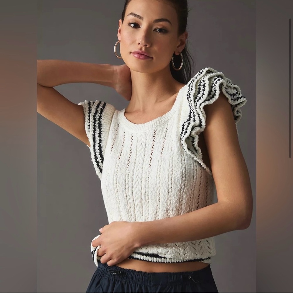 Anthropologie MAEVE Knit Sweater Top (NWOT) - Picture 8 of 8
